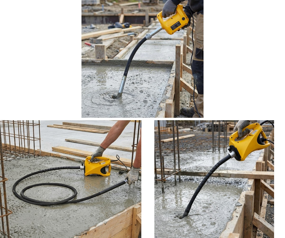 Handgeführter Betonrüttler