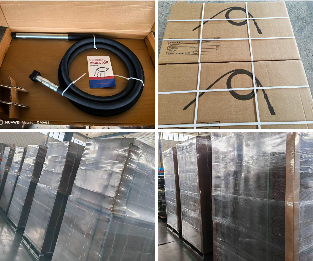 Mesa vibratoria para hormigón