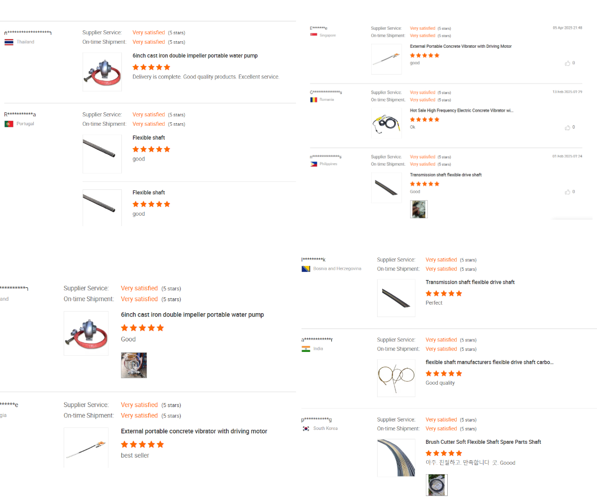 Механический вибратор для бетона