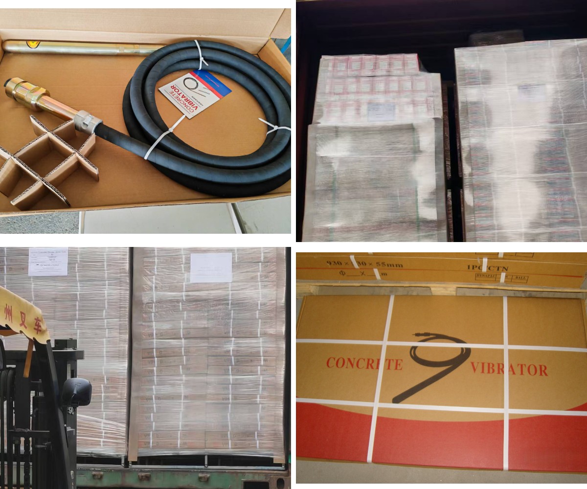 Механический вибратор для бетона