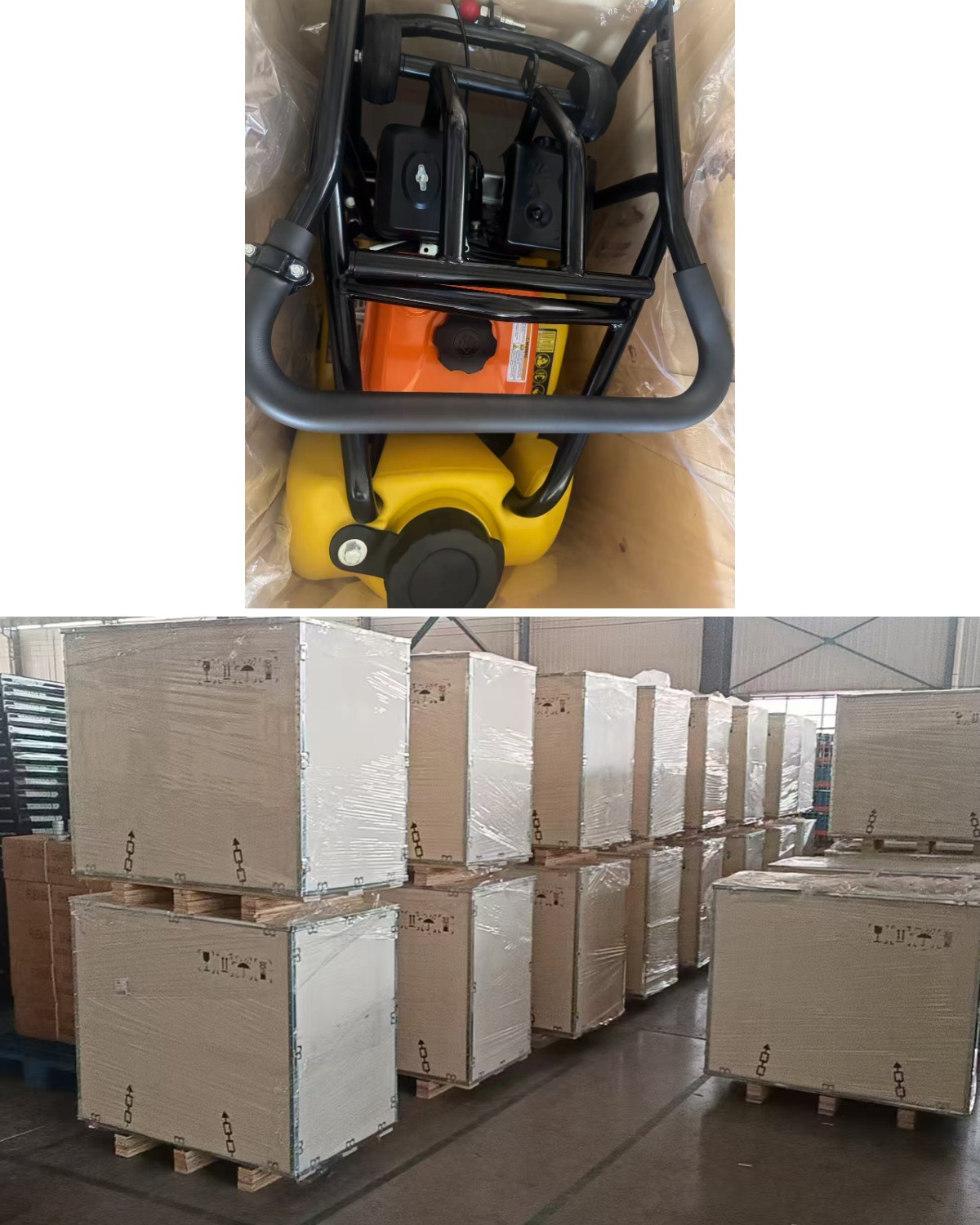 Plattenverdichter für Beton