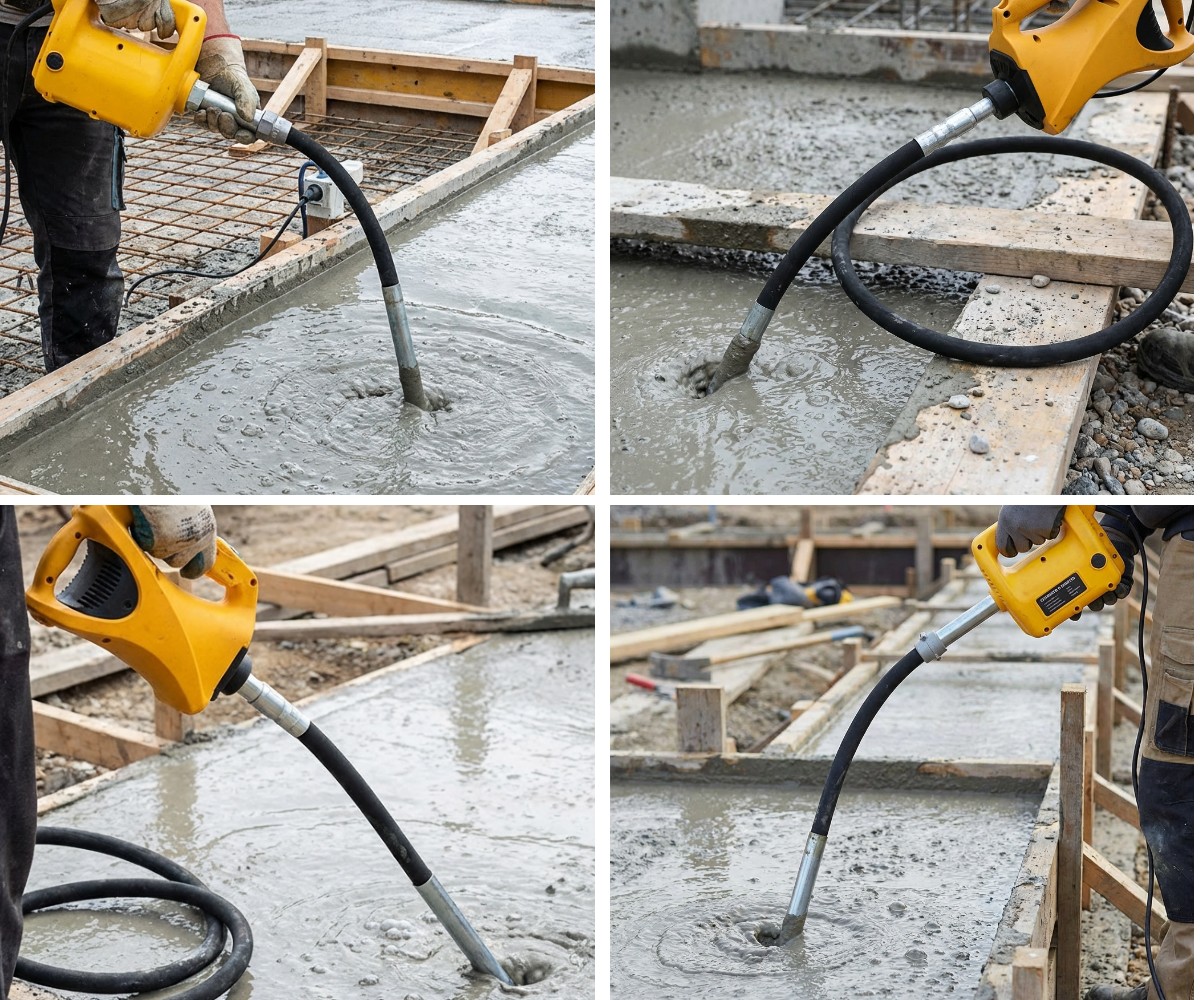 Mesa vibratoria para hormigón