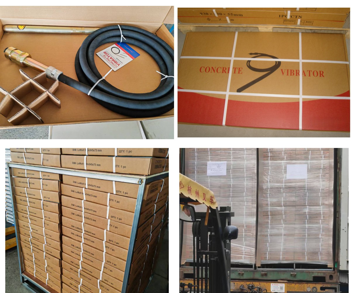 Vibrateur à béton à essence