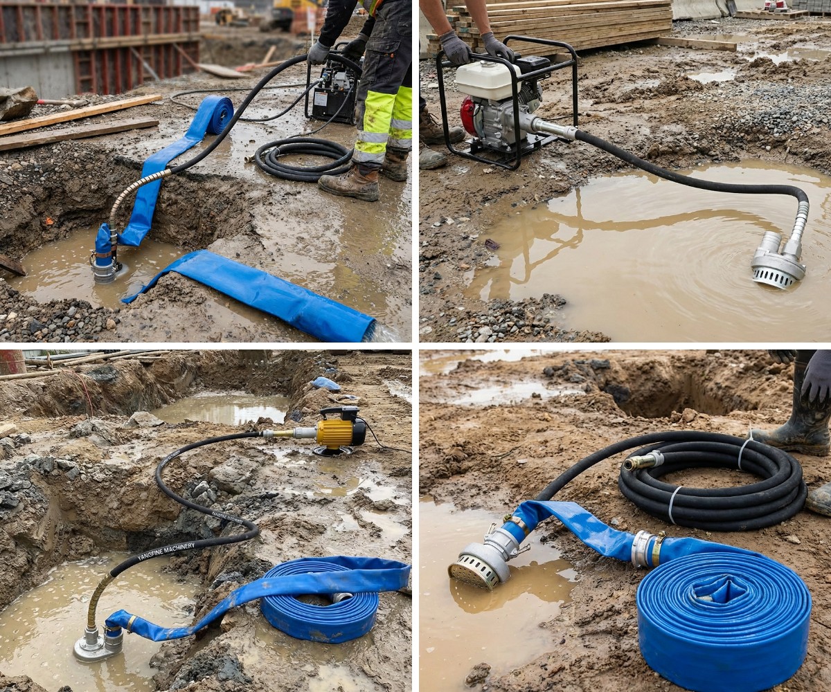 Kleine Tauchpumpe mit Kreiselpumpe