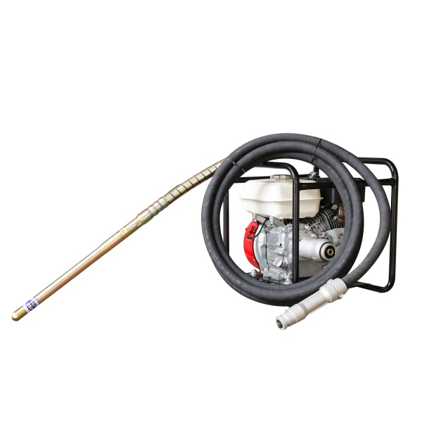 Eixo vibratório de betão pendular