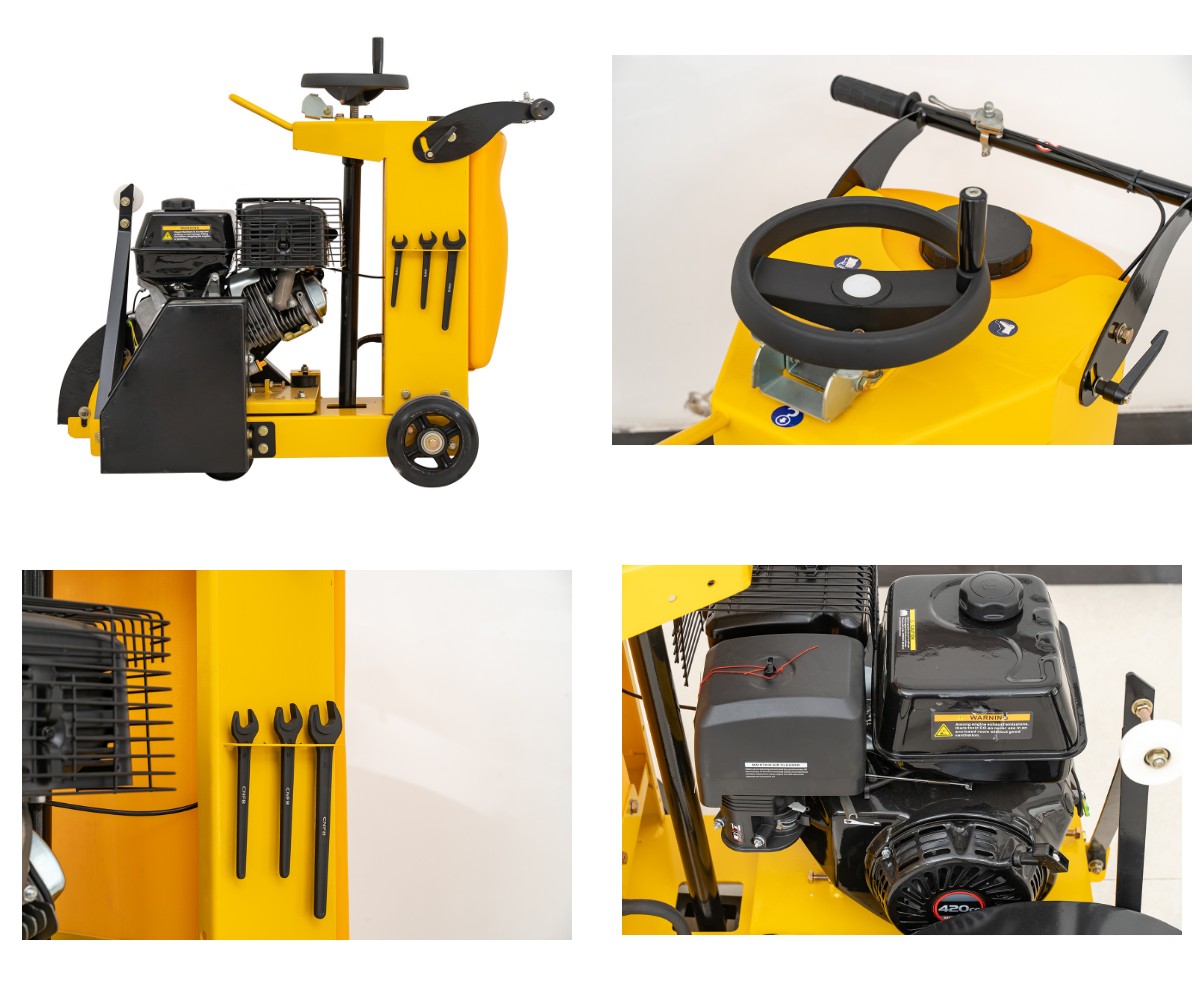 Doppelklingen-Betonstraßenschneider