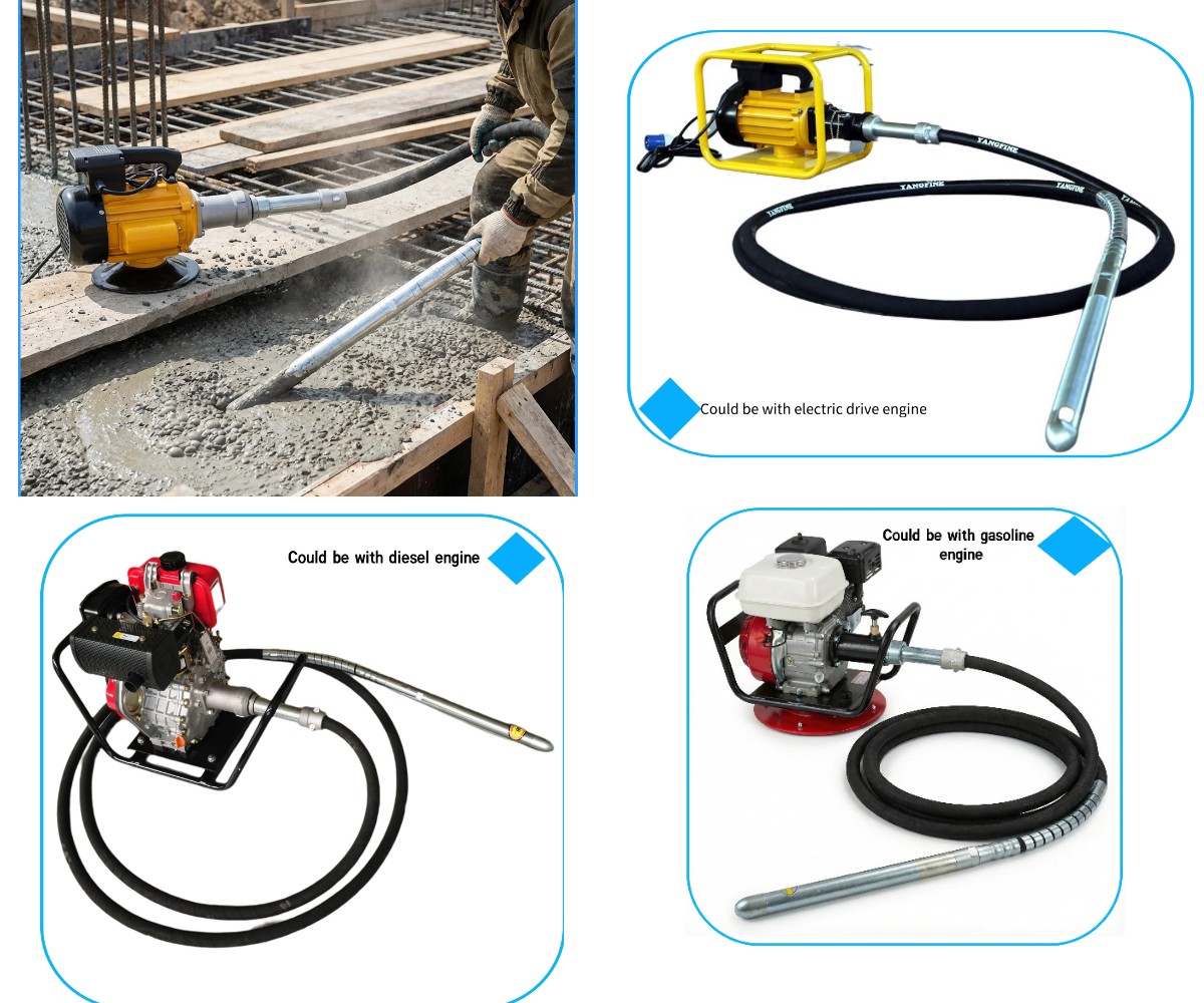 Arbre vibrant pour béton à vendre