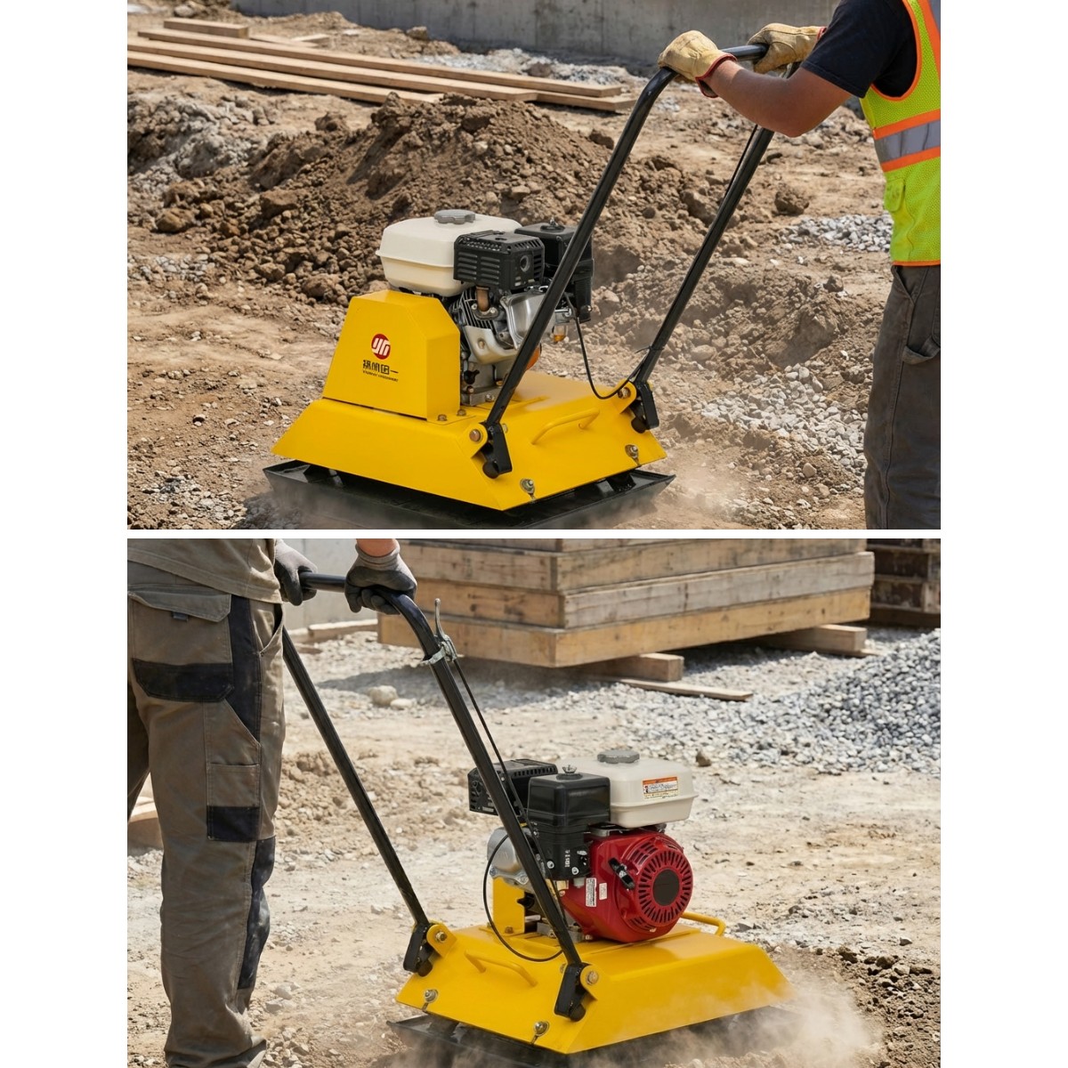 Concrete Road Compactor 